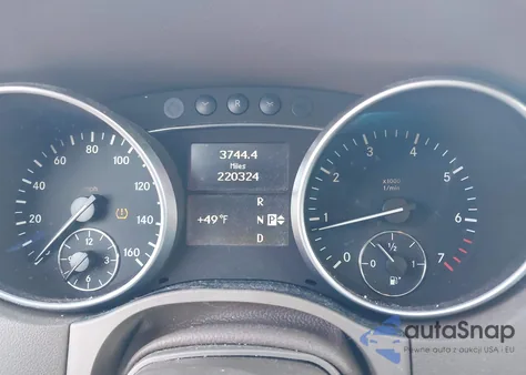 2010 Mercedes-Benz Ml 350 4Matic z USA, uszkodzony, nr VIN 4JGBB8GBXAA585802